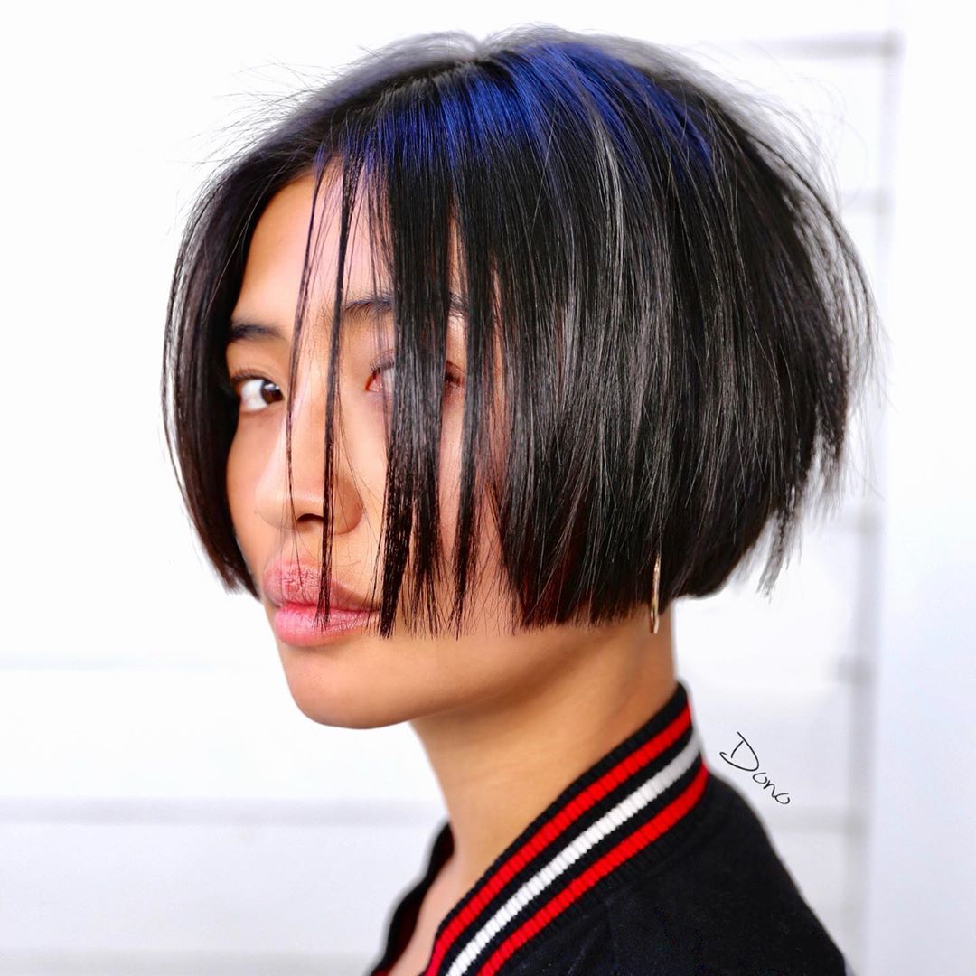 50 Blunt Cuts And Blunt Bobs That Are Dominating In 2020 Hair