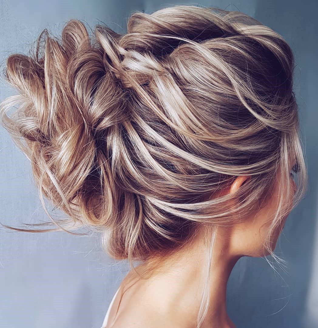 könnyű rendetlen Updo esküvők