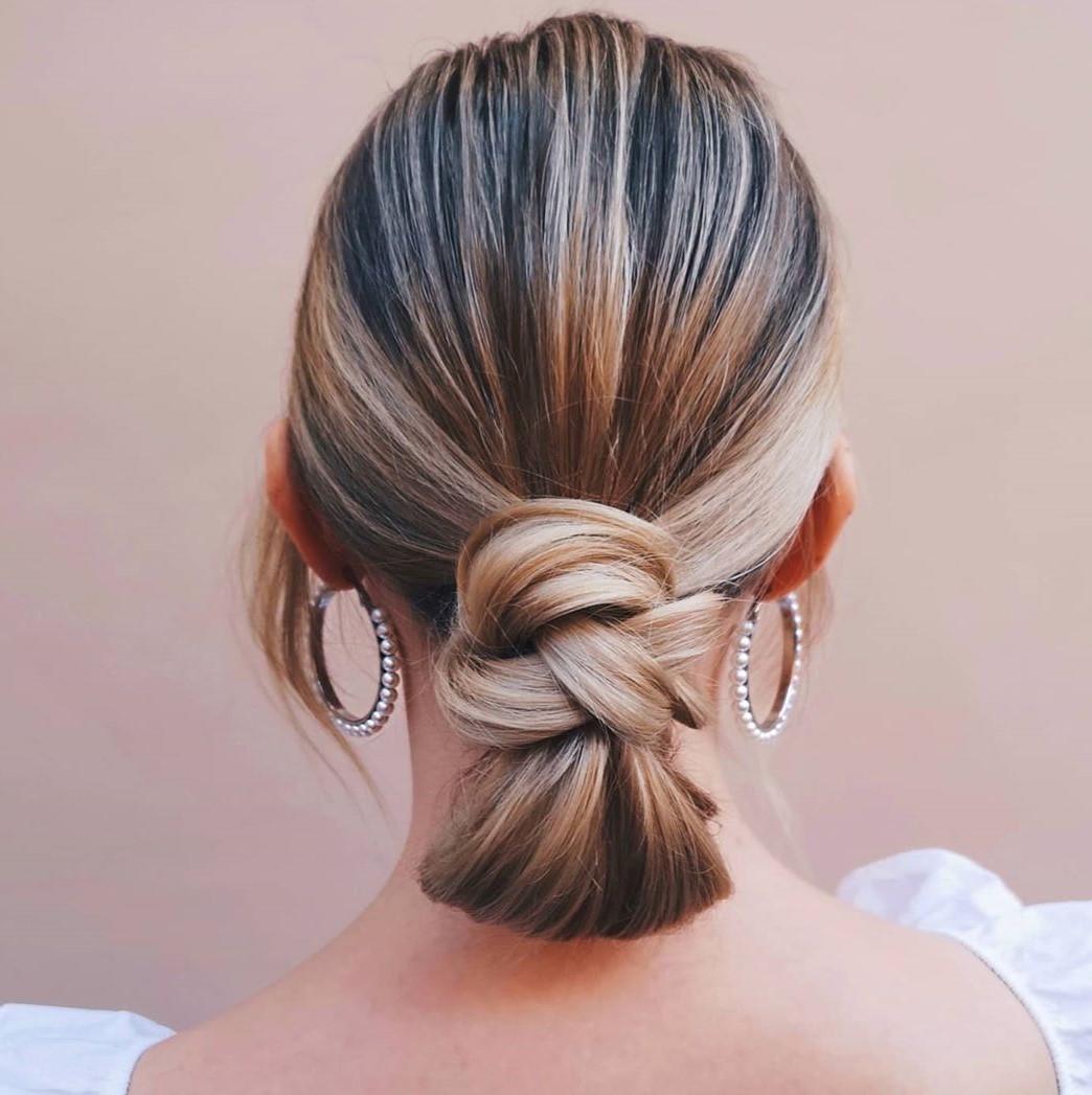 hurok a póni Updo-n keresztül