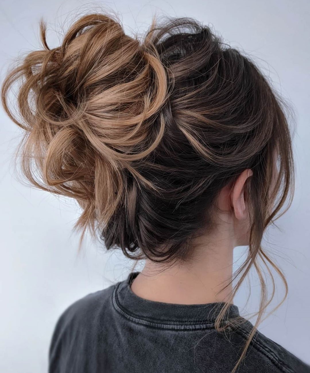 Loose Bun Updo