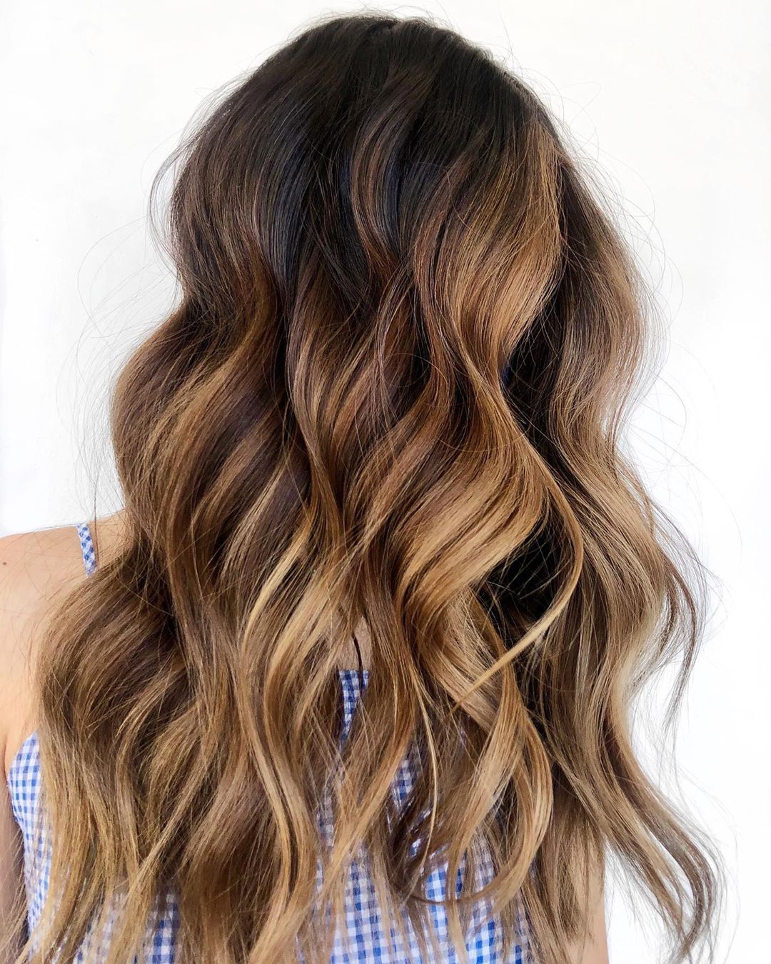 Caramel Blonde Highlights