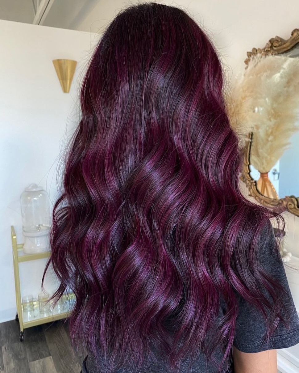 40 Latest Plum Hair Color Ideas for 2023 - Hair Adviser