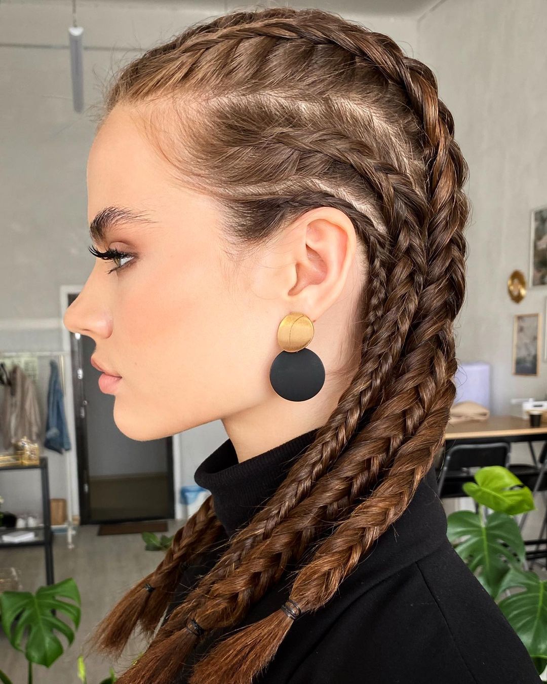 braided hairstyles for dirty hair