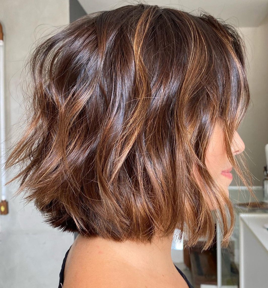 60 Stunning Examples of Dark Brown Hair With Highlights