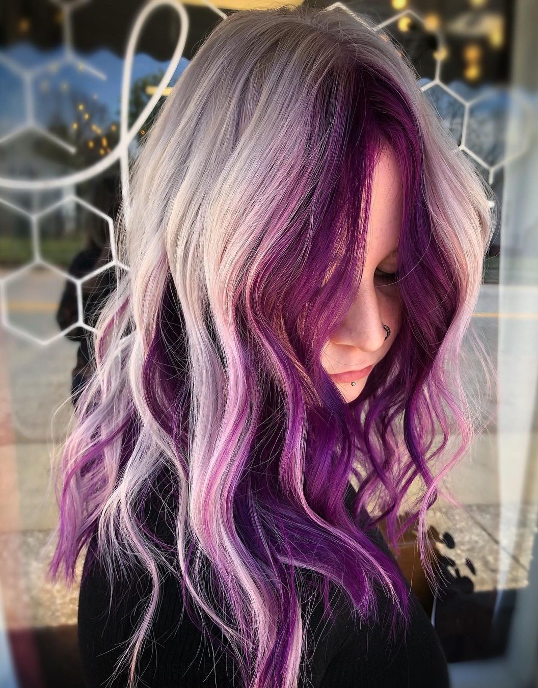 40 Trendy Purple Highlights Ideas To Show Your Hair Colorist Hair Adviser