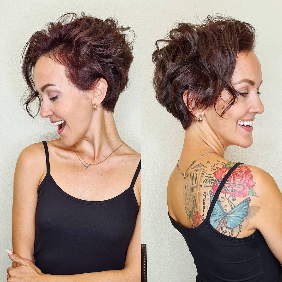  Corte de pelo Corto Femenino