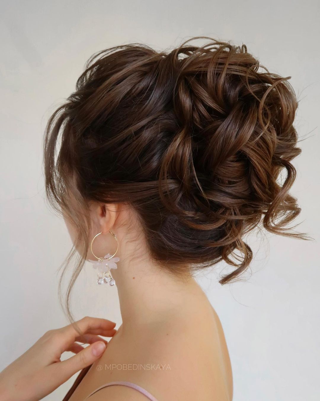 Updos for sales medium hair