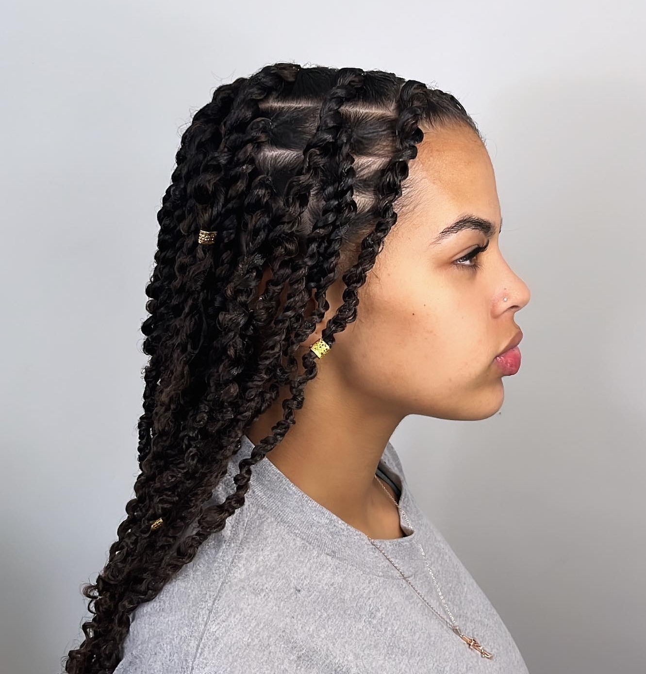 30 Instagrammable Passion Twists Hairstyles of All Lengths and Sizes